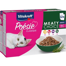 Vitakraft Poesie Classic Choice Sauce 12x85gr