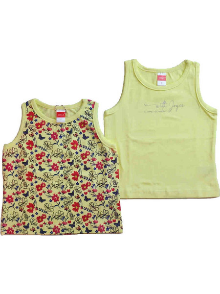 Joyce Baby Girl's 2P Tank Top 2311503 Yellow N/PH
