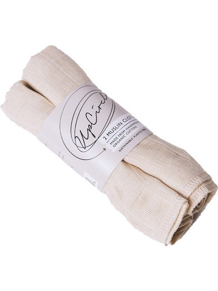 UpCircle - Organic Muslin Cloths 2 pcs