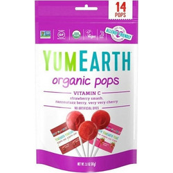 YUMEARTH ORGANIC POPS ΓΛΕΙΦΙΤΖΟΥΡΙΑ ΦΡΟΥΤΩΝ ΜΕ ΒΙΤΑΜΙΝΗ C 14ΤΜΧ