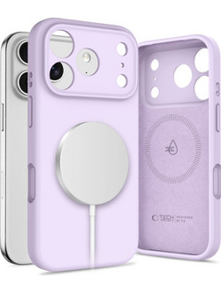 Θήκη Tech Protect iPhone 17 Pro Silicone Fit Mag MagSafe - Mauve