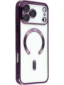 iS TPU MAG ELECTRO IPHONE 17 PRO / 18 PRO trans purple backcover