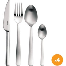 Fiskars - FunctionalForm Cutlery Gift Box - 16 Pieces - Matt Steel