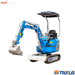 Εκσκαφέας Ερπυστριοφόρος AGRIMAC 900KG GRAECUS EB09 & Κινητήρας DIESEL KOOP 10hp KD192