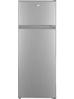 Vox Electronics KG 2710 SF Δίπορτο Ψυγείο 206lt Υ142xΠ54.5xΒ55.5cm Inox