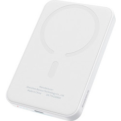 Baseus Magnetic Mini Wireless Magsafe Power Bank 5000mAh 20W με Θύρα USB-C White