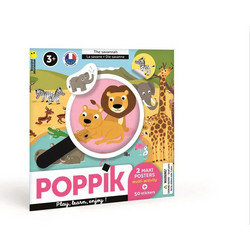 Poppik Αφίσες παιχνιδιού - Σαβάνα