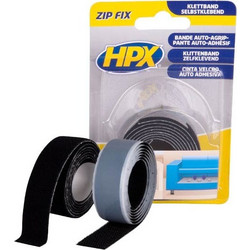 ZF2001 ZIP FIX ΑΥΤΟΚΟΛΛΗΤΗ ΤΑΙΝΙΑ VELCRO ΔΥΟ ΕΠΙΦΑΝΕΙΩΝ HOOKIT, 20MM X 1 M (2ΤΕΜ)