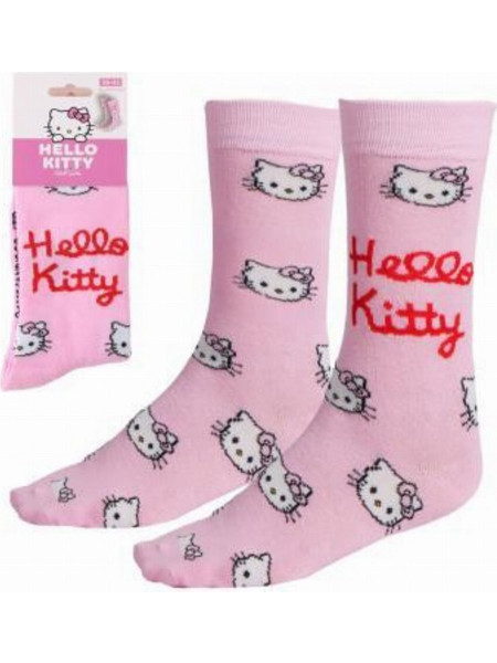 Sanrio: Hello Kitty and Friends - Hello Kitty All Over Pink Κάλτσες (Μέγεθος 36-43)
