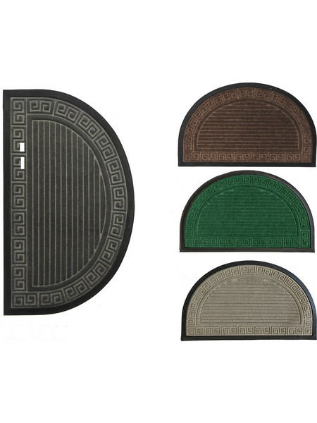 Χαλάκι Εισόδου Πολύχρωμο PVC/Λάστιχο 45x75cm Σε 4 Σχέδια 06512948