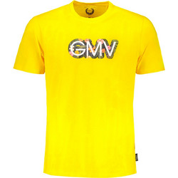Gian Marco Venturi Yellow Mens Short Sleeved T-shirt AU01412ORLANDO-YELLOW
