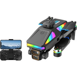 Drone με κάμερα, διπλό χειριστήριο & οθόνη - 2.4GHz S5HP μαύρο