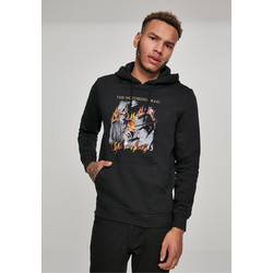 Merchcode Biggie Flames Ανδρικό Φούτερ MC308 Black
