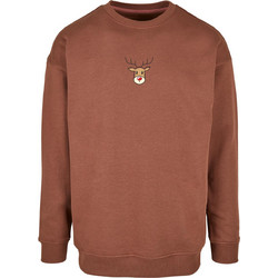 Christmas Cute Deer Crewneck bark
