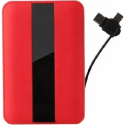 WK Sinjur WP-083 Power Bank 10000mAh με Θύρα USB-A Red