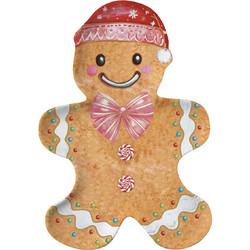 Easy Life Sweet Christmas Πιατέλα Πορσελάνη 17x25cm