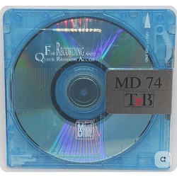 TnB recorable minidisc 74 minutes MD074X01 3303170019498