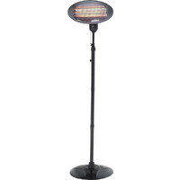 Eurolamp 147-29170 Σόμπα με Ορθοστάτη Ρεύματος Υπέρυθρων 2000W