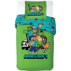 Minecraft Classic Crew bedding set 140x200cm, 70x90 cm