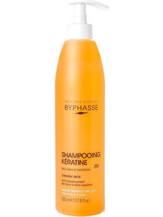 Byphasse Keratin Σαμπουάν Κερατίνης για Επανόρθωση 520ml