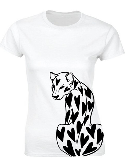 Γυναικείο T-shirt με τύπωμα Tiger