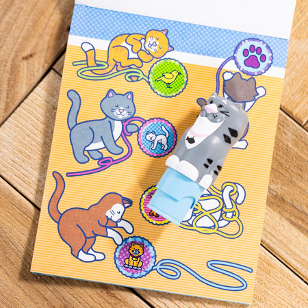 Melissa & Doug Sticker WOW! Βιβλίο Δραστηριοτήτων με Σφραγίδα Αυτοκόλλητων - Γάτα 50235
