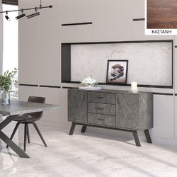 Μπουφές Νο 10 150x44.5x85 εκ. Καστανη