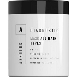 Absoluk All Ηair Types Μάσκα Μαλλιών 250ml