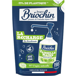Υγρό πιάτων με μαγειρική σόδα refill 500 ML BRIOCHIN (59137)