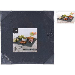 ΟΡΓΆΝΩΣΗ ΤΡΑΠΕΖΙΟΎ PLATE SLATE EH MATERIAL 30X30CM 210000200