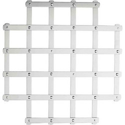 ΕΡΓΑΛΕΊΑ ΚΟΥΖΊΝΑΣ EXTENSIBLE TABLE MAT BOJ 27X26CM. CHROME PLATED 01
