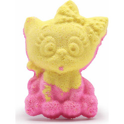 Cat Bathbomb 80g - Banana