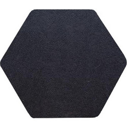 Audiodesigner ECOPLAN(R) Hexagon Ηχοαπορροφητικά Πάνελ 35 cm / 1.27 τ.μ. Μαύρο (4 Τεμάχια)