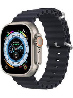 Dux Ducis OceanWave Version Λουράκι Σιλικόνης Grey (Apple Watch 38 / 40 / 41mm)
