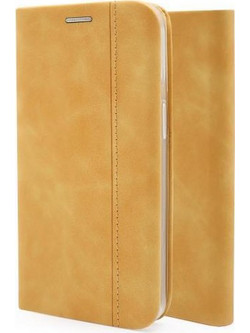 Θήκη Flip Book inos Apple iPhone 12/ 12 Pro S-Folio NE Μουσταρδί N58113