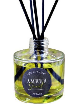 Keradiko Αρωματικό χώρου reed diffusers Amber Scent 120ml 003081ASE
