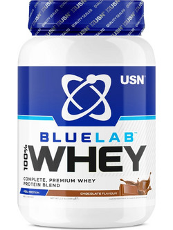 USN BlueLab 100% Whey Premium Strawberry Πρωτεΐνη Ορού Γάλακτος Γράμμωσης 908gr