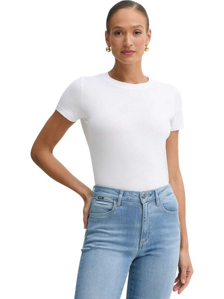 BOSS W ESOGO MA CRYSTAL 10269840 JERSEY - 50538826-100 WHITE