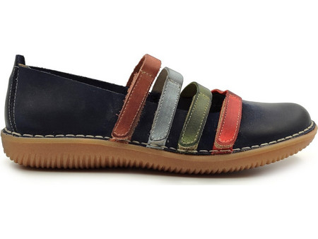CHACAL 7417 Δέρμα Navy