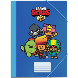 ΦΑΚΕΛΟΣ ΝΤΟΣΙΕ ΛΑΣΤΙΧΟ ΧΑΡΤΙΝΟ 25x35cm BRAWL STARS 000483937