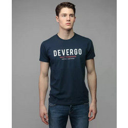 DEVERGO κοντ. μπλουζα logo