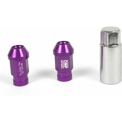 Set Παξιμάδια OMP 7075 Βιολετί 20 uds M14 x 1,25