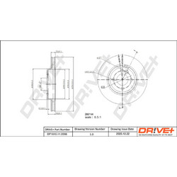 Dr!ve+ Δισκόπλακα - DP1010.11.0598