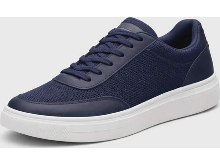 Ανδρικά casual sneakers σε μπλε χρώμα με διάτρητο σχέδιο και mesh υφή (ΚΩΔ.PAP26 )