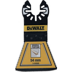 DEWALT Διμεταλλική Λεπίδα Πολυεργαλείου 3 Όψεων 54mm (DT20773)