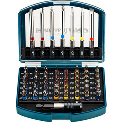 BORMANN Pro BHT1610 Σετ Μύτες & Αντάπτορας,ΑτσάλιS2, 56τεμ