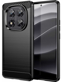 Θήκη Xiaomi Redmi Note 14 Pro 5G Spacecase Carbon Σιλικόνης - Black (5905719113681)
