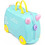 Trunki Una Unicorn Παιδική Βαλίτσα Καμπίνας 31x46x20.5cm με 4 Ρόδες Γαλάζια