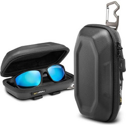 Θήκη Γυαλιών Ηλίου Spigen LF520 Sunglasses Case Universal Σκληρή με Καραμπίνερ / Ανοιχτήρι Μπουκαλιών - Black (ACS09444)