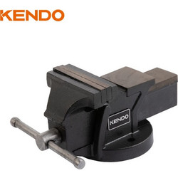 Kendo 40319 Μέγγενη Πάγκου Σταθερή με Αμόνι 200mm